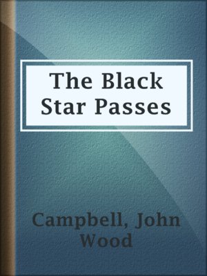 cover image of The Black Star Passes